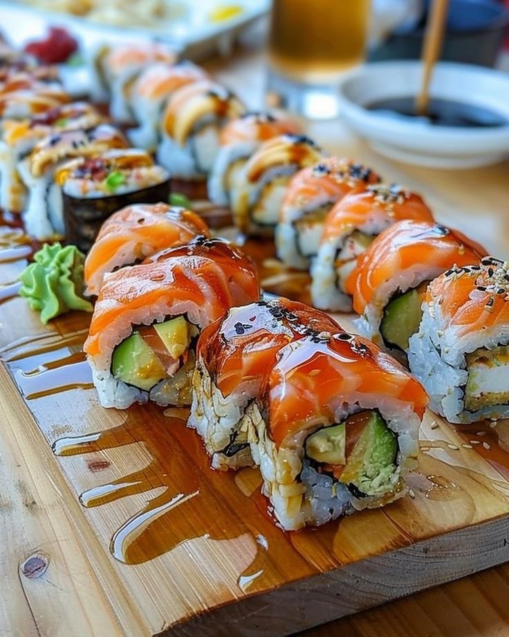 Japanese Sushi: The Art of Seasoned Rice