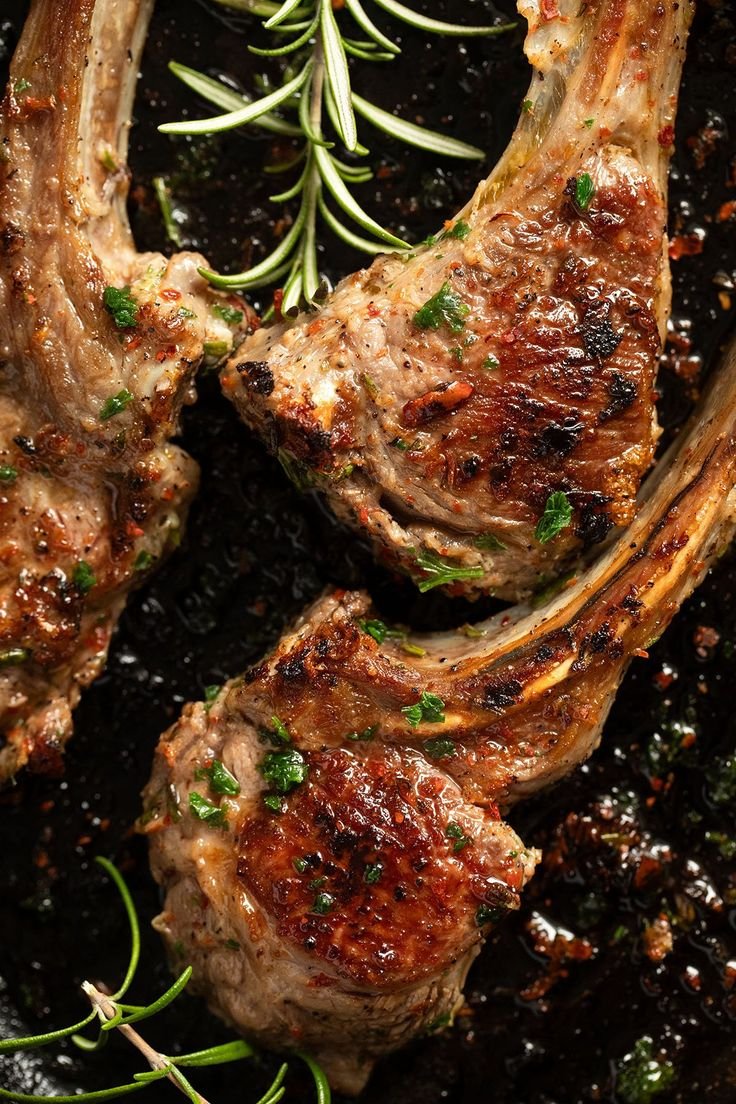 Middle Eastern Spiced Lamb Chops