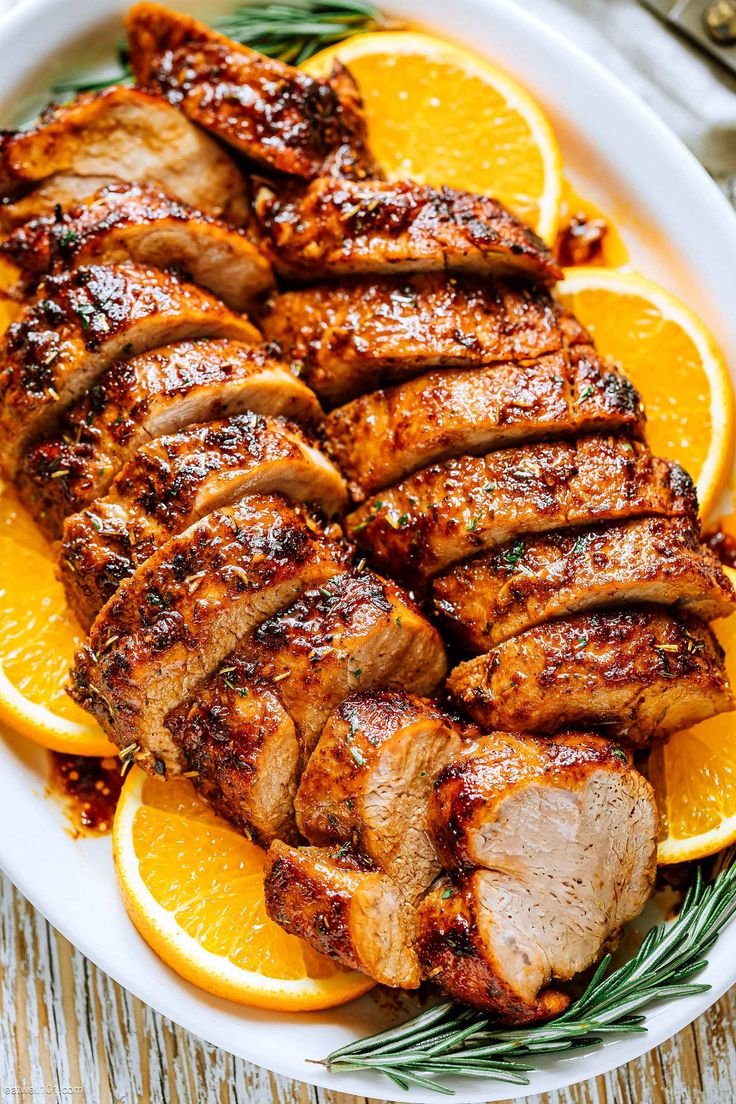 Roasted Pork Tenderloin Recipe - #pork #tenderloin…