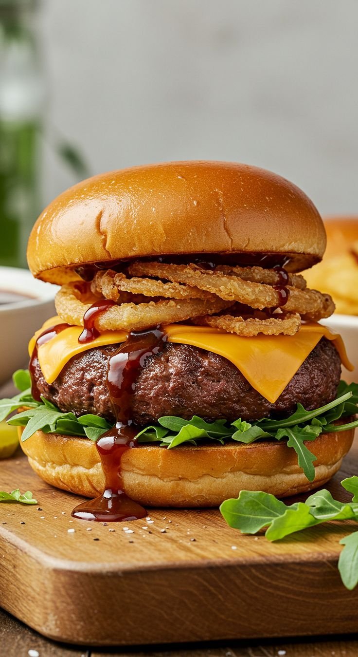 🍔 Juicy Venison Burgers